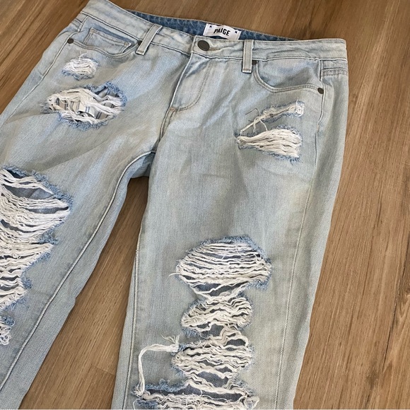 Paige Jimmy Jimmy Skinny Jeans 27 Light Wash - Picture 3 of 6